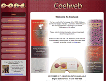 Tablet Screenshot of coelweb.co.uk